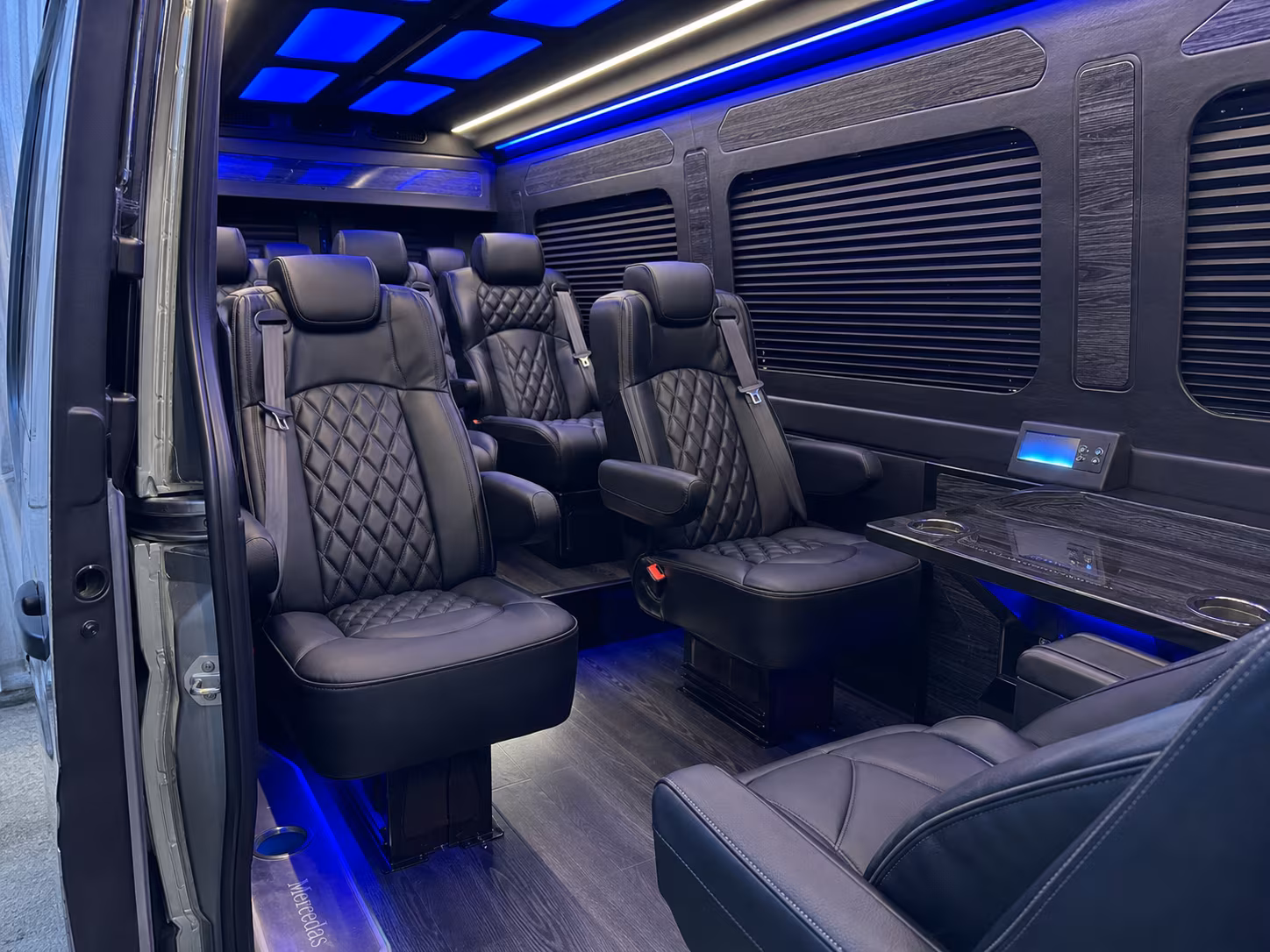 sprinter van transportation for groups and events across st petersburg