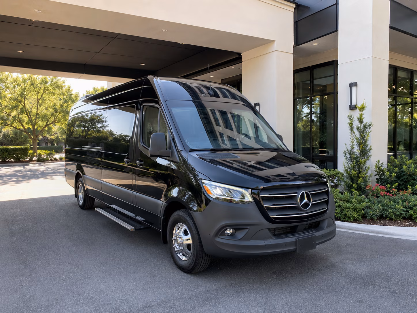 sprinter van with driver