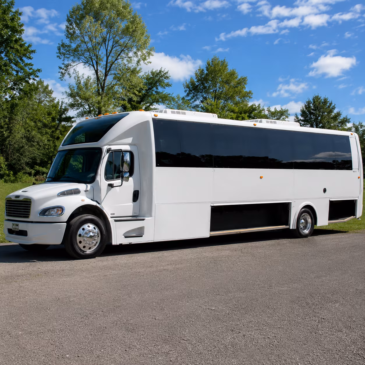 st petersburg holiday party bus rental